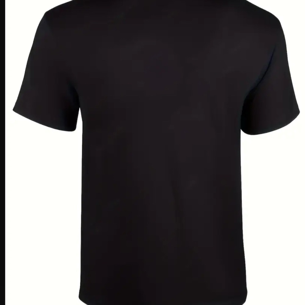 Leopard Cross Graphic Black T-Shirt - Picture 3 of 6